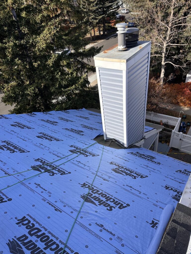 Roofing Work in Progress